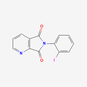 6-(2-iodophenyl)-5H-pyrrolo[3,4-b]pyridine-5,7(6H)-dione