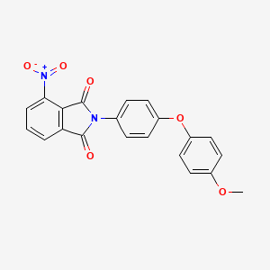 2-[4-(4-methoxyphenoxy)phenyl]-4-nitro-1H-isoindole-1,3(2H)-dione