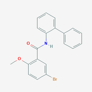 N-2-biphenylyl-5-bromo-2-methoxybenzamide