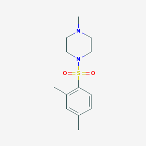 molecular formula C13H20N2O2S B362982 1-[(2,4-Dimethylphenyl)sulfonyl]-4-methylpiperazine CAS No. 325810-35-3