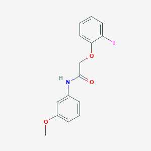 2-(2-iodophenoxy)-N-(3-methoxyphenyl)acetamide