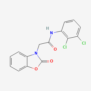 N-(2,3-dichlorophenyl)-2-(2-oxo-1,3-benzoxazol-3(2H)-yl)acetamide