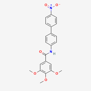 3,4,5-trimethoxy-N-(4'-nitro-4-biphenylyl)benzamide