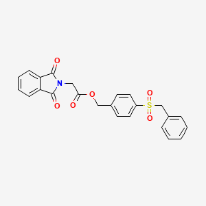 4-(Benzylsulfonyl)benzyl 2-(1,3-dioxo-1,3-dihydro-2H-isoindol-2-YL)acetate