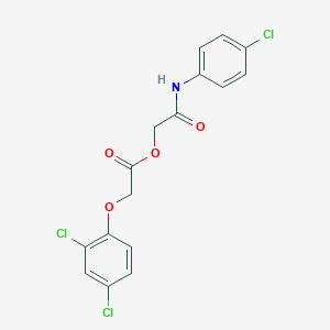 2-[(4-chlorophenyl)amino]-2-oxoethyl (2,4-dichlorophenoxy)acetate