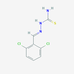molecular formula C8H7Cl2N3S B363040 2,6-Dichlorobenzaldehyde thiosemicarbazone CAS No. 24047-22-1
