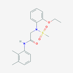 N-(2,3-dimethylphenyl)-N~2~-(2-ethoxyphenyl)-N~2~-(methylsulfonyl)glycinamide