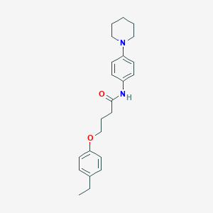 4-(4-ethylphenoxy)-N-(4-piperidin-1-ylphenyl)butanamide