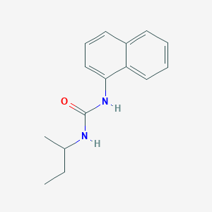 molecular formula C15H18N2O B363095 N-(Sec-butyl)-N'-(1-naphthyl)urea CAS No. 853744-59-9