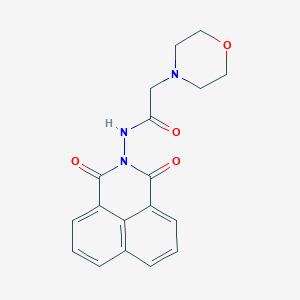 N-(1,3-dioxo-1H-benzo[de]isoquinolin-2(3H)-yl)-2-(4-morpholinyl)acetamide