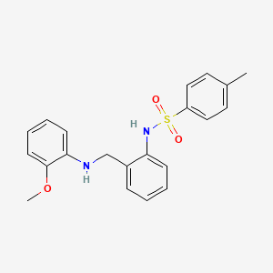 N-(2-{[(2-methoxyphenyl)amino]methyl}phenyl)-4-methylbenzenesulfonamide