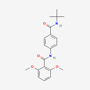 N-[4-(tert-butylcarbamoyl)phenyl]-2,6-dimethoxybenzamide