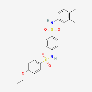 N-(4-{[(3,4-dimethylphenyl)amino]sulfonyl}phenyl)-4-ethoxybenzenesulfonamide