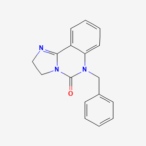 6-benzyl-2,6-dihydroimidazo[1,2-c]quinazolin-5(3H)-one