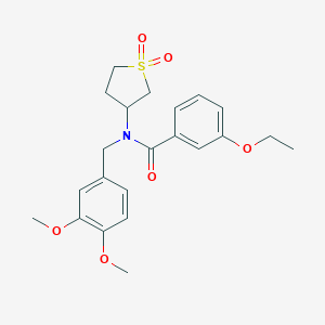 N-(3,4-dimethoxybenzyl)-N-(1,1-dioxidotetrahydrothiophen-3-yl)-3-ethoxybenzamide