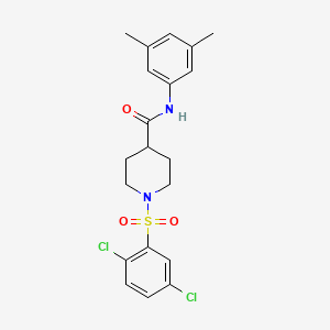 1-[(2,5-dichlorophenyl)sulfonyl]-N-(3,5-dimethylphenyl)-4-piperidinecarboxamide