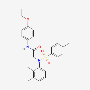 N~2~-(2,3-dimethylphenyl)-N-(4-ethoxyphenyl)-N~2~-[(4-methylphenyl)sulfonyl]glycinamide