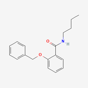 molecular formula C18H21NO2 B3635262 2-(benzyloxy)-N-butylbenzamide 