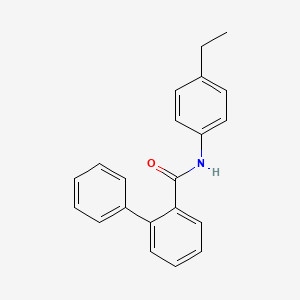 N-(4-ethylphenyl)-2-biphenylcarboxamide