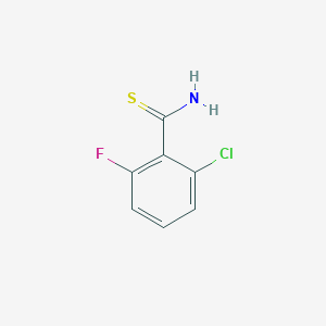 B363595 2-Chloro-6-fluorobenzene-1-carbothioamide CAS No. 769-05-1