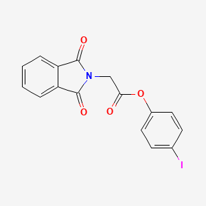 4-iodophenyl (1,3-dioxo-1,3-dihydro-2H-isoindol-2-yl)acetate