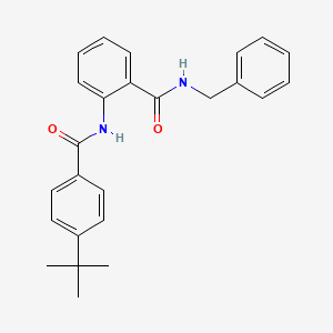 N-benzyl-2-{[(4-tert-butylphenyl)carbonyl]amino}benzamide