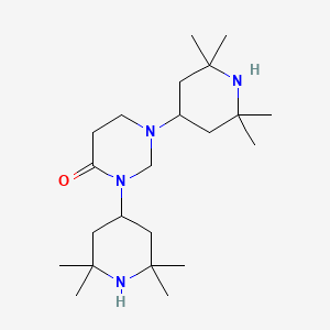 1,3-Bis(2,2,6,6-tetramethylpiperidin-4-yl)-1,3-diazinan-4-one