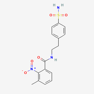 N-[4-(AMINOSULFONYL)PHENETHYL]-3-METHYL-2-NITROBENZAMIDE