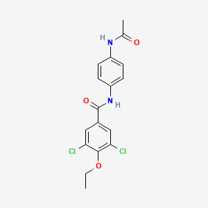 N-[4-(acetylamino)phenyl]-3,5-dichloro-4-ethoxybenzamide