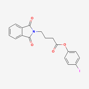 4-iodophenyl 4-(1,3-dioxo-1,3-dihydro-2H-isoindol-2-yl)butanoate