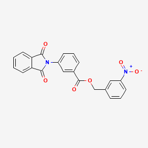 3-nitrobenzyl 3-(1,3-dioxo-1,3-dihydro-2H-isoindol-2-yl)benzoate