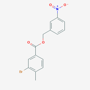 3-nitrobenzyl 3-bromo-4-methylbenzoate