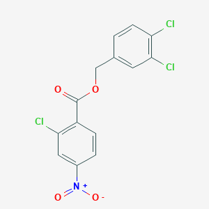 3,4-dichlorobenzyl 2-chloro-4-nitrobenzoate