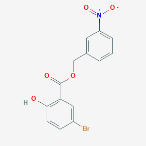 3-nitrobenzyl 5-bromo-2-hydroxybenzoate