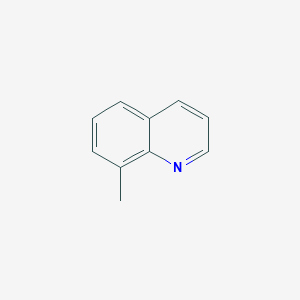 molecular formula C10H9N B363895 8-Méthylquinoléine CAS No. 611-32-5