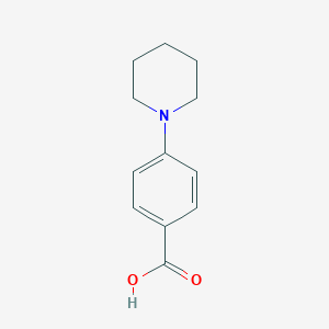 molecular formula C12H15NO2 B363910 Ácido 4-piperidin-1-il-benzoico CAS No. 22090-24-0