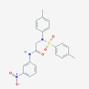 N~2~-(4-methylphenyl)-N~2~-[(4-methylphenyl)sulfonyl]-N~1~-(3-nitrophenyl)glycinamide