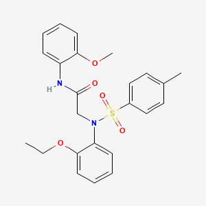 N~2~-(2-ethoxyphenyl)-N-(2-methoxyphenyl)-N~2~-[(4-methylphenyl)sulfonyl]glycinamide