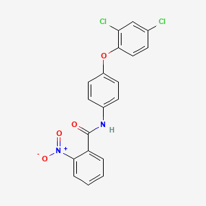 N-[4-(2,4-dichlorophenoxy)phenyl]-2-nitrobenzamide