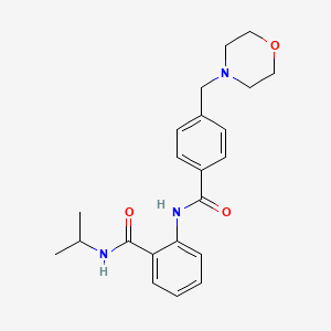 N-isopropyl-2-{[4-(4-morpholinylmethyl)benzoyl]amino}benzamide