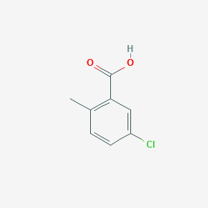 molecular formula C8H7ClO2 B363958 5-氯-2-甲基苯甲酸 CAS No. 7499-06-1
