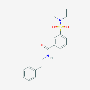 3-Diethylsulfamoyl-N-phenethyl-benzamide