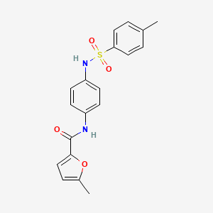 5-METHYL-N-[4-(4-METHYLBENZENESULFONAMIDO)PHENYL]FURAN-2-CARBOXAMIDE