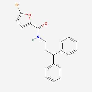 5-bromo-N-(3,3-diphenylpropyl)-2-furamide