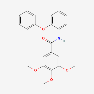 3,4,5-TRIMETHOXY-N~1~-(2-PHENOXYPHENYL)BENZAMIDE