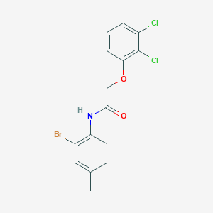 N-(2-bromo-4-methylphenyl)-2-(2,3-dichlorophenoxy)acetamide