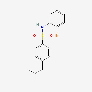 N-(2-bromophenyl)-4-isobutylbenzenesulfonamide