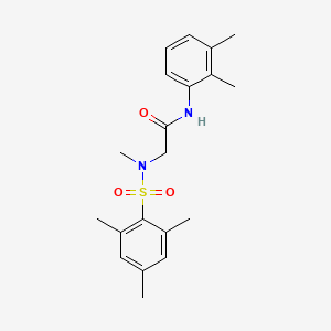 N-(2,3-dimethylphenyl)-N~2~-methyl-N~2~-[(2,4,6-trimethylphenyl)sulfonyl]glycinamide