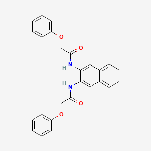 N,N'-(naphthalene-2,3-diyl)bis(2-phenoxyacetamide)