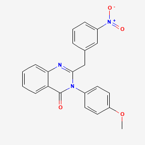 3-(4-methoxyphenyl)-2-(3-nitrobenzyl)-4(3H)-quinazolinone